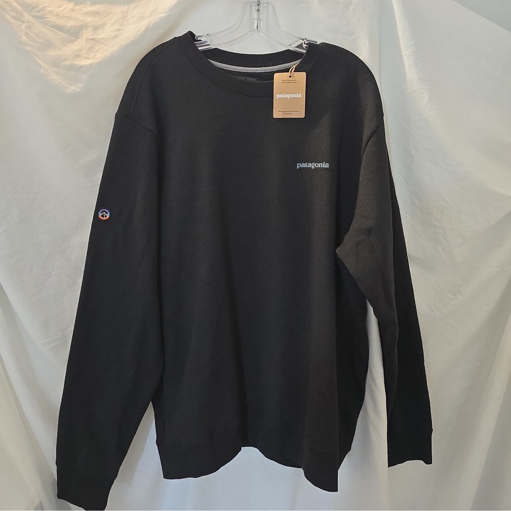Patagonia Fitz Roy Icon Uprisal Crew Sweatshirt Unisex Men's XXL, Women's XXXL